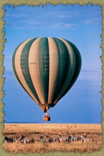 Balloon over the Serengeti