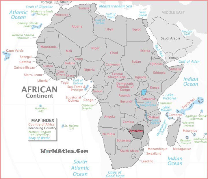 Map of Africa