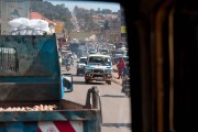 truck ahead of us has a load of eggs : 2014 Uganda