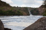 head waters of the Nile coming out of the hills