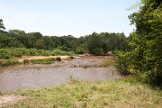 The river is the Congo border with Uganda