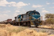 The first train we've seen in Namibia
