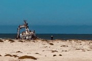 Shipwreck on Skelton Coast