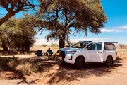 lunch stop on our way to the South Afican border....