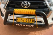 Safari Car trucks always have this distinctive yellow rope, our African signature.