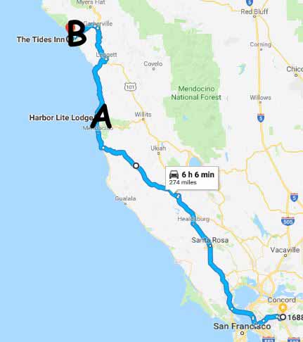 Road Trip Map