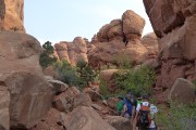 on our ranger guided Fiery Furnace hike