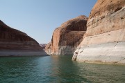 Starting to head up narrow canyon leading to Rainbow Bridge