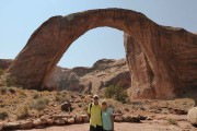 Jim and Debbie at Rainbow Bridge