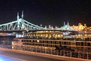 Liberty Bridge - closed to traffic on this day