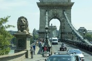 The Chain Bridge, completed in 1849