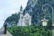 Neuschwanstein Castle from the parking lot