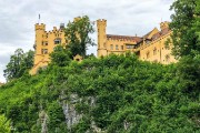 Image of the same castle taken from the parking lot