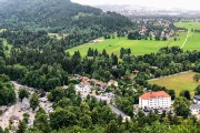 view from the castle