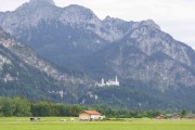 Neuschwanstein Castle, built by Ludwig II