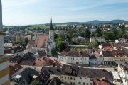 image taken from a balcony at the Abbey