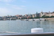 Budapest as we are cruising