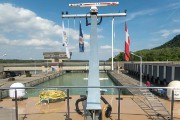 Entering "Locks" while cruising from Melk to Vienna