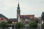 Passing a village while cruising into Bratislava