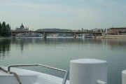 Budapest as we are cruising