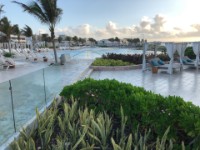 3 layers of Infinity Pools at the TRS Resort