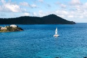 party catamaran going out for sundown cruise