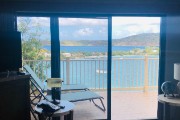 view from inside Condo toward Water Bay