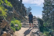 hiking trail around Jenny Lake....