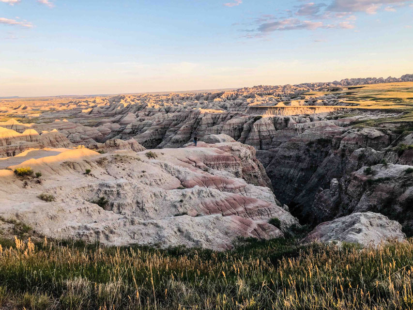 Badlands Sunset