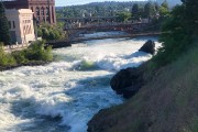 Spokane, WA - Downtown River Walk