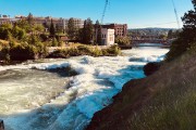 Spokane, WA - Downtown River Walk