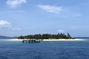 Water-Taxi stop - NOT our island...