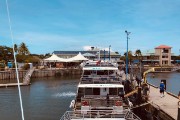 Water-Taxi harbor on main FIJI island