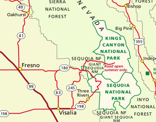 Kings Canyon Roads