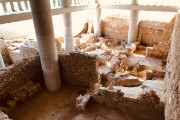 under the new Acropolis museum; unearthed homes centries old