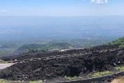 Lava Flow and View from Mt Etna