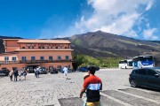 Rest stop on Mt Etna excursion