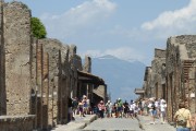 Mt Vesuvius in the background