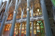 INSIDE - unbelievable stain glass windows...