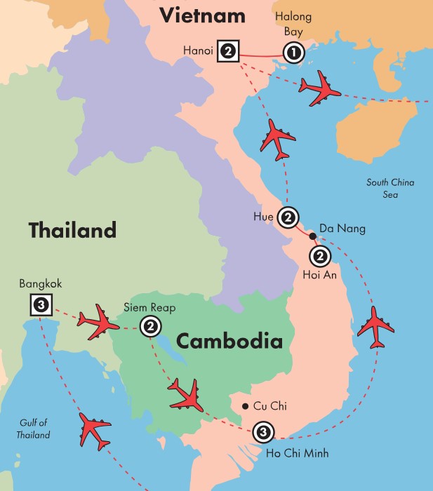 Gate-1: Vietnam, Cambodia, Thailand