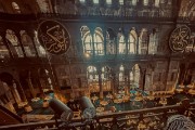 inside Mosque while on a tour