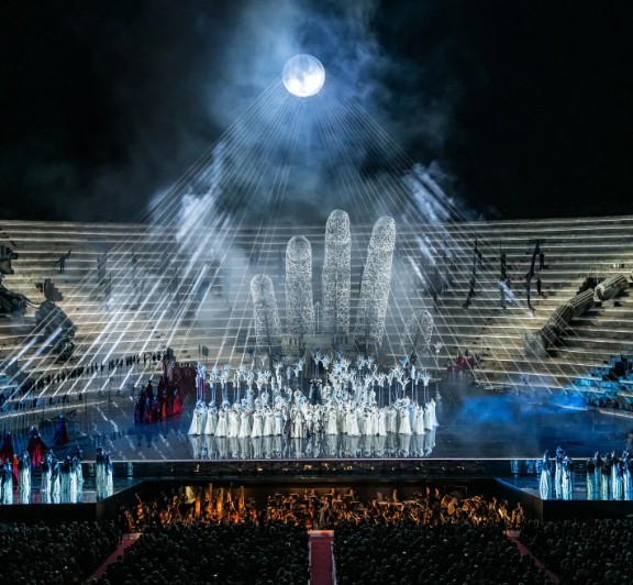 Verona Arena, the ancient Roman amphitheater