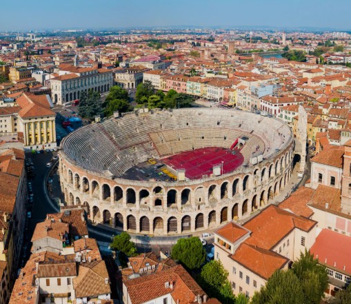 Verona Arena, the ancient Roman amphitheater