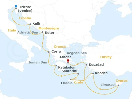 Cruise Itinerary
