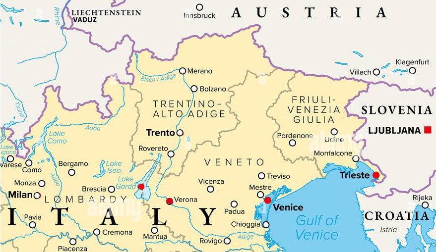 Pre-Cruise Map